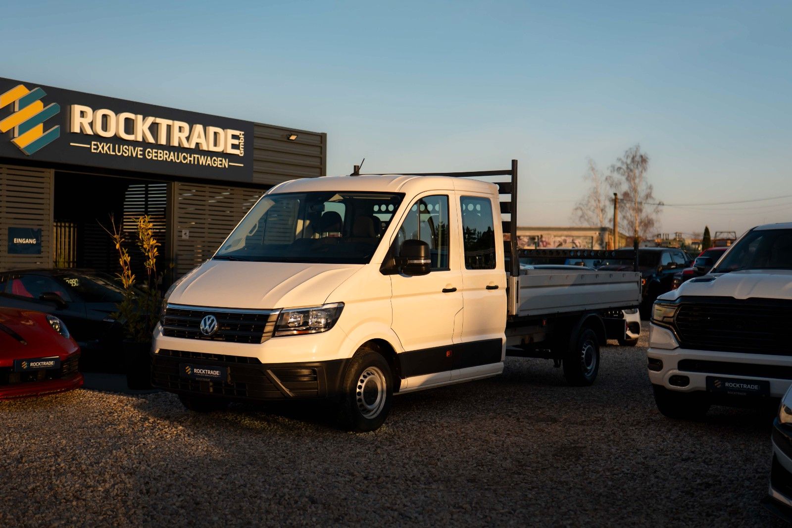 Volkswagen Crafter Pritsche 35 DOKA lang FWD 7 Sitze 19%